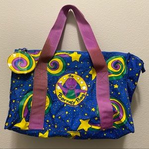vintage 1994 barney bag